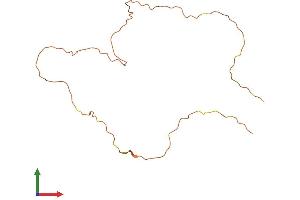 AlphaFold protein structure predicition of Human Recombinant KRTAP13-4 Protein, UniprotID Q3LI77