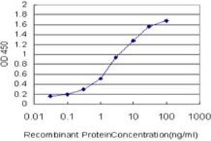 Detection limit for recombinant GST tagged JAG2 is approximately 0. (JAG2 抗体  (AA 121-210))
