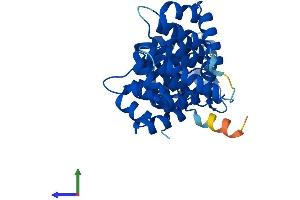 Protein Structure (PS) image for Annexin A8 (ANXA8) (AA 1-327) protein (His tag) (ABIN7552254)
