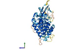 Protein Structure (PS) image for Gasdermin A (GSDMA) (AA 1-446) protein (His tag) (ABIN7561482)