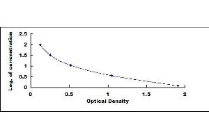Typical standard curve (Estriol ELISA 试剂盒)