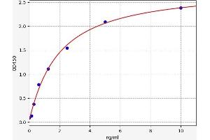 Typical standard curve (SFRP1 ELISA 试剂盒)