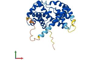 AlphaFold protein structure predicition of Human Recombinant CCND2 Protein, UniprotID P30279 (Cyclin D2 Protein (CCND2) (AA 1-289) (His tag))