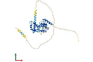 Protein Structure (PS) image for Melanoma Antigen Family B, 4 (MAGEB4) (AA 1-346) protein (His tag) (ABIN7549176)
