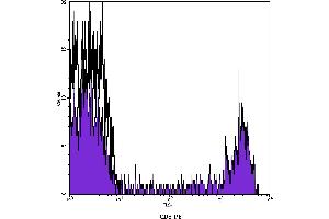 Flow Cytometry (FACS) image for anti-CD8 (CD8) antibody (PE) (ABIN2144769) (CD8 抗体  (PE))