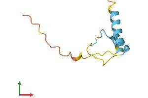 AlphaFold protein structure predicition of Human Recombinant PSPHP1 Protein, UniprotID O15172