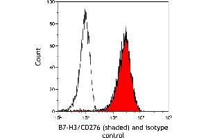 Flow Cytometry (FACS) image for anti-CD276 (CD276) (C-Term) antibody (ABIN7455195)