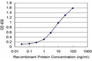 Detection limit for recombinant GST tagged JAG2 is approximately 0. (JAG2 抗体  (AA 121-210))
