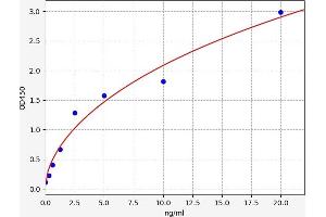 Typical standard curve (SDHD ELISA 试剂盒)