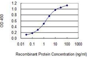 Detection limit for recombinant GST tagged DEFA3 is 0. (DEFa3 抗体  (AA 1-94))
