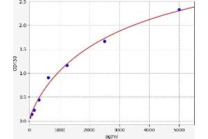 Typical standard curve (HDAC6 ELISA 试剂盒)