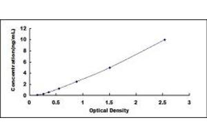 Typical standard curve (LSR ELISA 试剂盒)