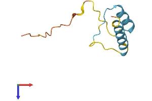 AlphaFold protein structure predicition of Human Recombinant PSPHP1 Protein, UniprotID O15172