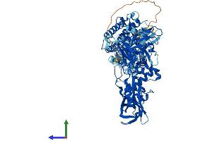 Protein Structure (PS) image for Topoisomerase (DNA) III beta (TOP3B) (AA 1-862) protein (His tag) (ABIN7555794)