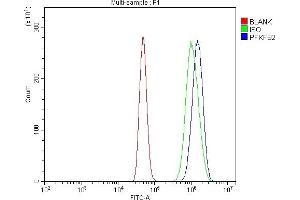 Flow Cytometry analysis of A431 cells using anti-PFKFB2 antibody (ABIN7601627). (PFKFB2 抗体  (AA 4-505))