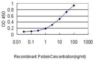 Detection limit for recombinant GST tagged S100A4 is approximately 0. (s100a4 抗体  (AA 1-101))