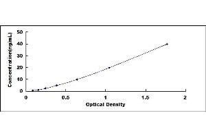 Typical standard curve (DAO ELISA 试剂盒)