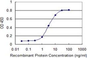 Detection limit for recombinant GST tagged SRGN is 0. (SRGN 抗体  (AA 1-158))