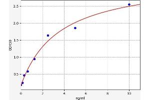 Typical standard curve (ILDR2 ELISA 试剂盒)