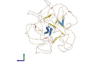 Protein Structure (PS) image for Discs, Large (Drosophila) Homolog-Associated Protein 2 (DLGAP2) (AA 1-1054) protein (His tag) (ABIN7553671)