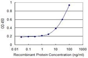 Detection limit for recombinant GST tagged HAPLN4 is 0. (HAPLN4 抗体  (AA 30-134))