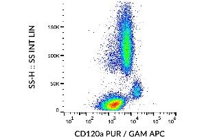 Flow Cytometry (FACS) image for anti-Tumor Necrosis Factor Receptor Superfamily, Member 1A (TNFRSF1A) antibody (ABIN2749013)
