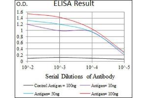 ELISA image for anti-Tubulin, beta 2A (TUBB2A) (AA 25-187) antibody (ABIN1846607) (TUBB2A 抗体  (AA 25-187))