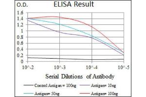 ELISA image for anti-MAP/microtubule Affinity-Regulating Kinase 3 (MARK3) (AA 435-658) antibody (ABIN1845731) (MARK3 抗体  (AA 435-658))