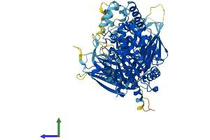 Protein Structure (PS) image for Phospholipase A2, Group IVB (Cytosolic) (PLA2G4B) (AA 1-782) protein (His tag) (ABIN7562806)