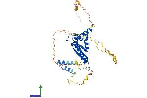 Protein Structure (PS) image for KH Domain Containing, RNA Binding, Signal Transduction Associated 2 (KHDRBS2) (AA 1-349) protein (His tag) (ABIN7556260)