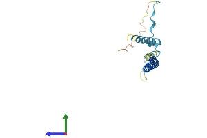 Protein Structure (PS) image for Family with Sequence Similarity 107, Member A (FAM107A) (AA 1-144) protein (His tag) (ABIN7547463)