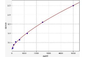 Typical standard curve (HAS3 ELISA 试剂盒)