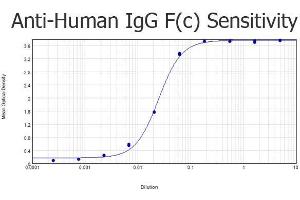 ELISA image for Rabbit anti-Human IgG (Fc Region) antibody (HRP) (ABIN101672)