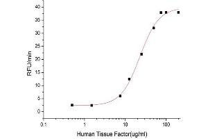 Coagulation Factor III (thromboplastin, Tissue Factor) (F3) (AA 33-251) (Active) protein (His tag)