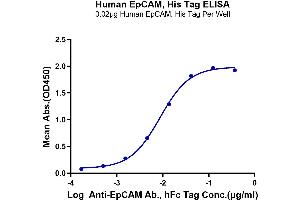Immobilized Human EpCAM, His Tag at 0.