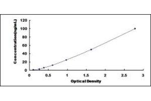 Typical standard curve (MIA ELISA 试剂盒)