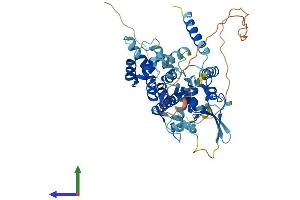 Protein Structure (PS) image for Mitochondrial Calcium Uptake 1 (MICU1) (AA 1-477) protein (His tag) (ABIN7564737)