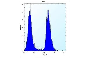 Flow Cytometry (FACS) image for anti-Eukaryotic Translation Initiation Factor 2B, Subunit 1 Alpha, 26kDa (EIF2B1) (AA 136-163) antibody (ABIN656348)
