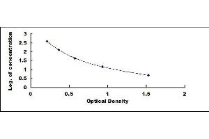 Typical standard curve (Ubiquitin ELISA 试剂盒)