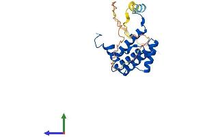 AlphaFold protein structure predicition of Human Recombinant GFER Protein, UniprotID P55789