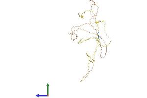 AlphaFold protein structure predicition of Human Recombinant ERICH5 Protein, UniprotID Q6P6B1 (ERICH5 (AA 1-374) protein (His tag))