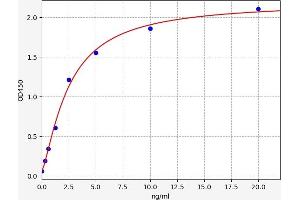 Typical standard curve (Ki-67 ELISA 试剂盒)