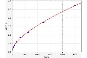 Typical standard curve (CAPN2 ELISA 试剂盒)