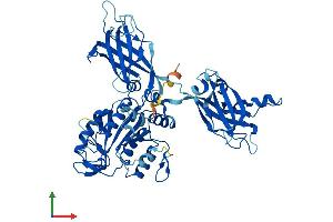 Protein Structure (PS) image for Copine III (CPNE3) (AA 1-537) protein (His tag) (ABIN7546740)