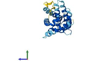 Protein Structure (PS) image for BCL2-Associated X Protein (BAX) (AA 1-192) protein (His tag) (ABIN7556916)