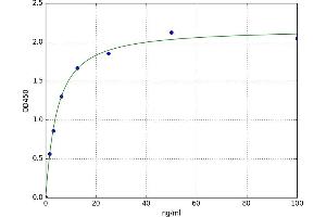 A typical standard curve (COMP ELISA 试剂盒)