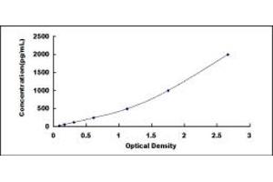 Typical standard curve (PTX3 ELISA 试剂盒)