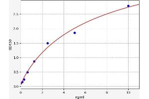 Typical standard curve (RGS1 ELISA 试剂盒)