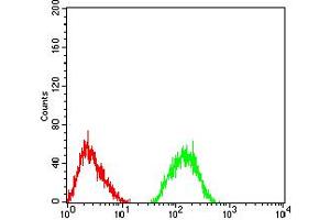 Flow Cytometry (FACS) image for anti-Glutamate Receptor, Metabotropic 7 (GRM7) (AA 454-590) antibody (ABIN5611161)
