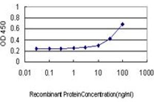 ELISA image for anti-Nuclear Receptor Subfamily 4, Group A, Member 2 (NR4A2) (AA 71-170) antibody (ABIN518477)